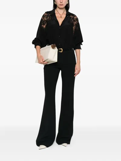 Ermanno Scervino Lace-trimmed Shirt
