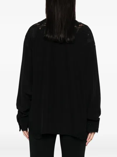 Ermanno Scervino Lace-trimmed Shirt