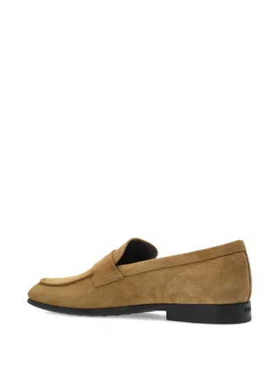 Tod's Penny Suede Loafers