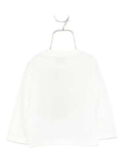 Etro Pegasus-motif Long-sleeve Top In White
