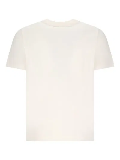 Moncler Logo-print Short-sleeve T-shirt In White