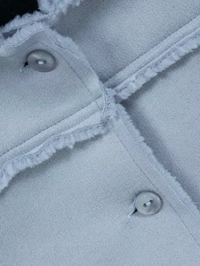 Lapin House Hooded Coat In Blue