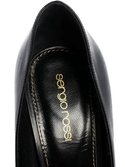Pre-owned Sergio Rossi Vintage  110mm Leather Pumps In Black