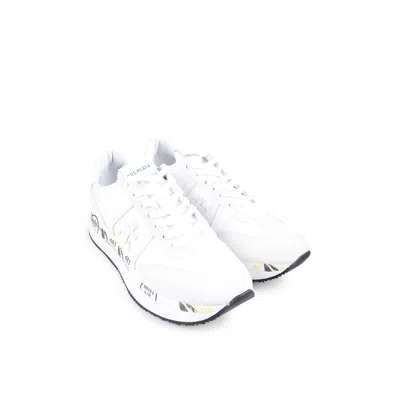Premiata White Sneakers For Woman With Logo