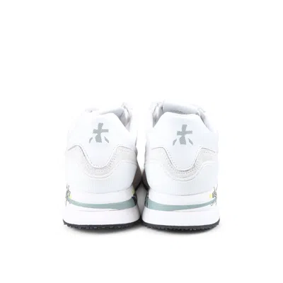 Premiata White Sneakers For Woman With Logo