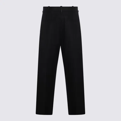 Brunello Cucinelli Black Wool Pants