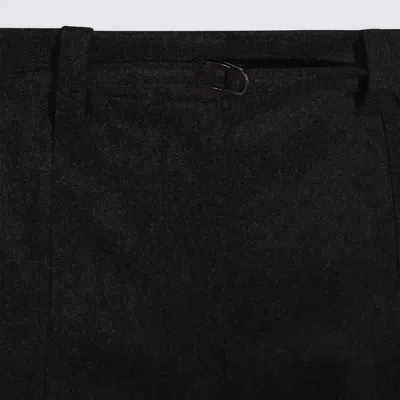 Brunello Cucinelli Black Wool Pants