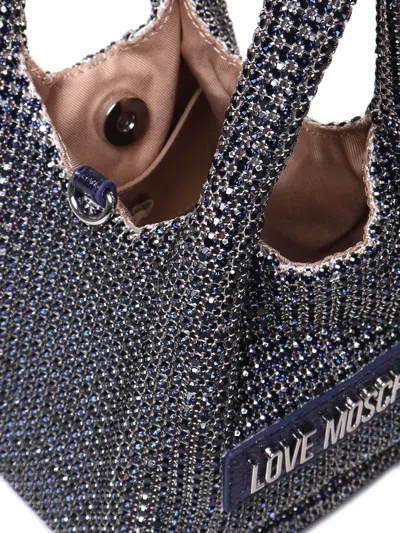 Love Moschino Mini Bag With Sparkling Rhinestones