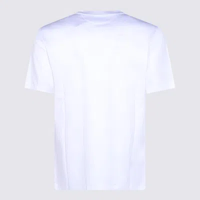 Brunello Cucinelli White Cotton T-shirt In White