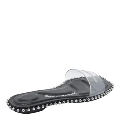 Alexander Wang Nia Ballchain Flat Sandals