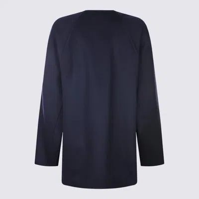 Bottega Veneta Navy Wool Coat