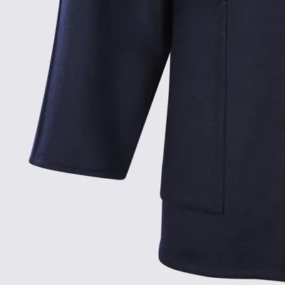 Bottega Veneta Navy Wool Coat