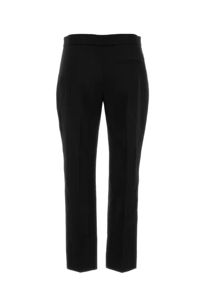 Alexander Mcqueen Black Wool Pant