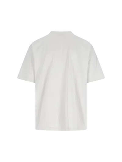 Balenciaga Cotton Tshirt With Logo Print