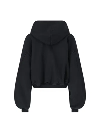 Alexander Wang Zip Cropped Sweatshirt