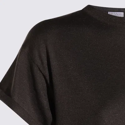 Brunello Cucinelli Dark Grey Wool Knitwear