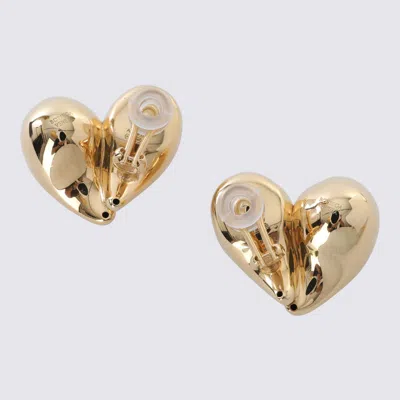 Bottega Veneta Gold Earrings In Gold