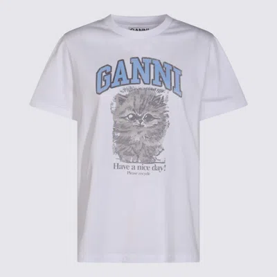 Ganni Basic Jersey Kitty Margot Relaxed T-shirt