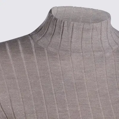 Brunello Cucinelli Slim Fit High Neck Knitwear
