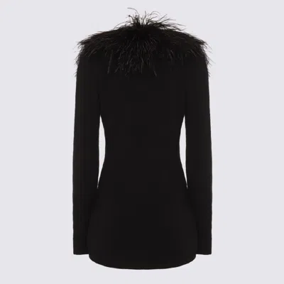 Blumarine Cardigan In Lana Nera Donna In Black