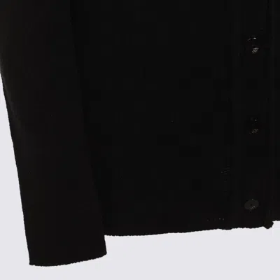Blumarine Cardigan In Lana Nera Donna In Black