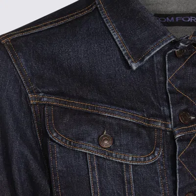 Tom Ford Casual Jacket With Long Sleeves And Chest Pockets