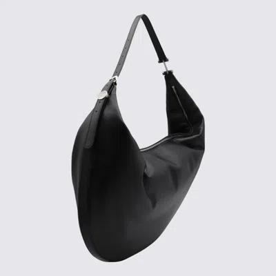 Marni Black Leather Hobo Dot Shoulder Bag