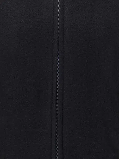 Rick Owens Collared Shirt Jacket Featuring Front Pockets In Black