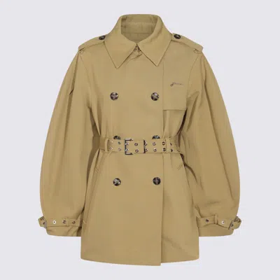 Ganni Beige Trench Coat