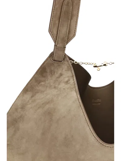 Khaite Lotus Small Shulder Bag In Nude