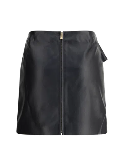 Versace Lambskin Miniskirt