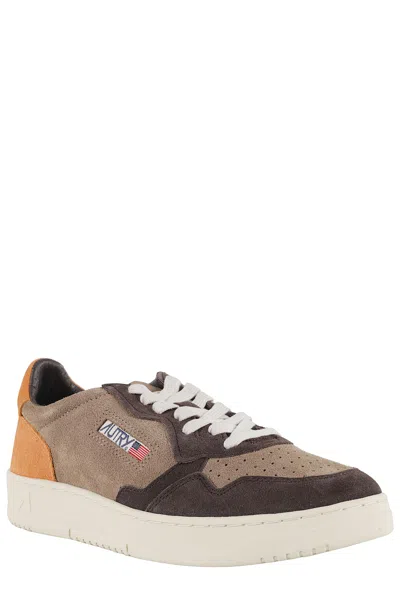 Autry Suede Leather Low Top Sneakers