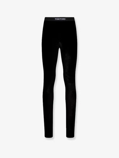 Tom Ford Stretch Lychra Leggings In Black
