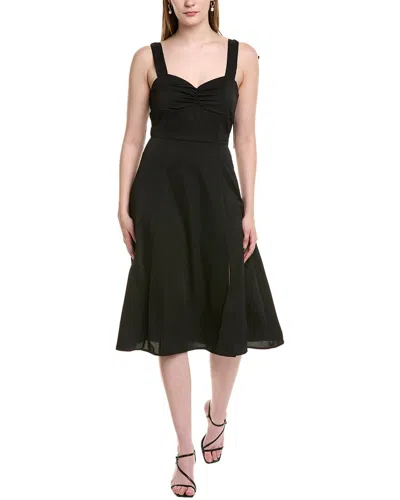 Estellina Midi Dress In Black
