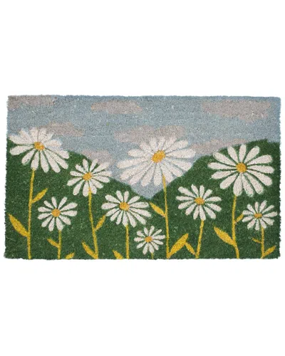 Geocrafts Geo Crafts, Inc Coir Daisies Welcome Mat