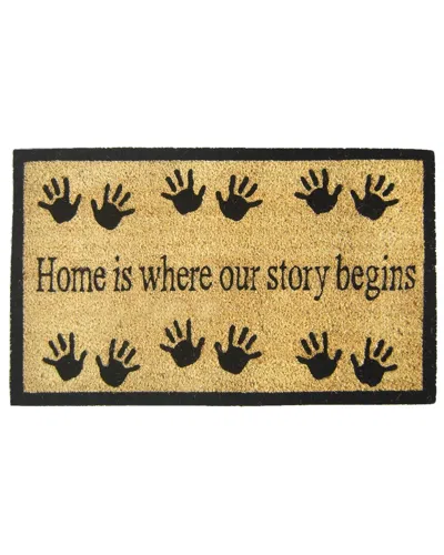 Geocrafts Geo Crafts, Inc Coir Home Is Where Mat