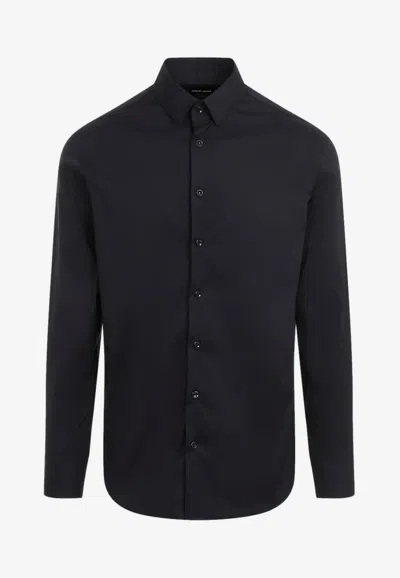 Giorgio Armani Long-sleeved Button-up Shirt