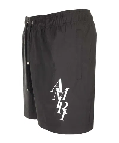 Amiri Drawcord Waist Beach Shorts
