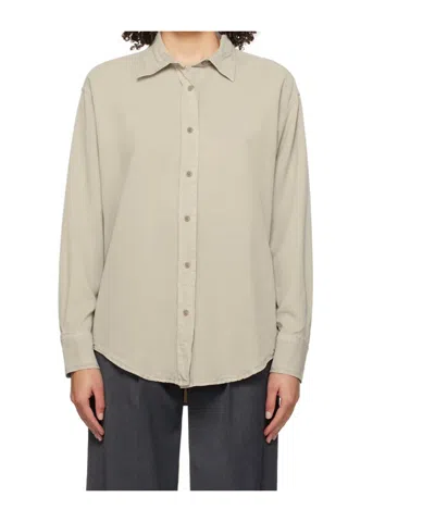 Filippa K Twill Lyocell Shirt In Neutral