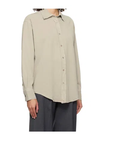 Filippa K Twill Lyocell Shirt In Neutral