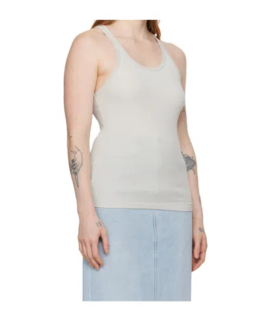 Filippa K Gray Rib Tank Top In Blue