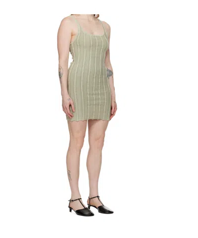 Filippa K Gray Strap Minidress In White