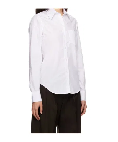 Filippa K White Button Shirt In White