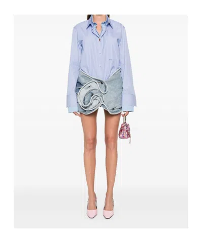 N°21 Classic Straight Shirt In Blue