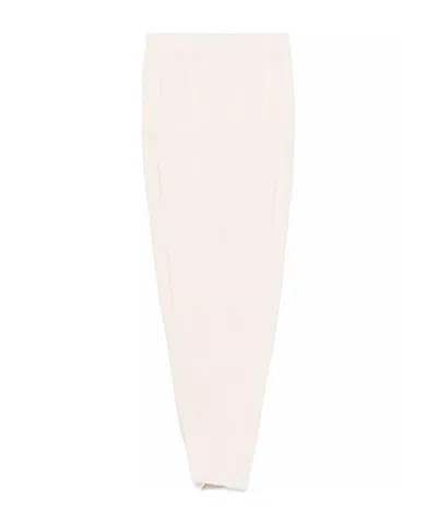 Rick Owens Drkshdw Pull-on Pillar Maxi Skirt In Neutral