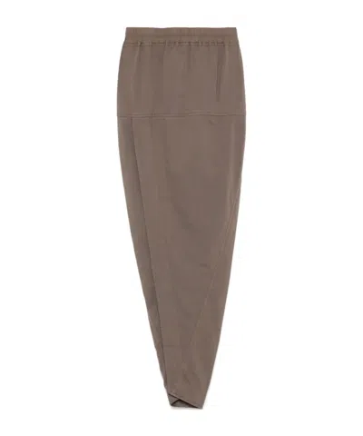 Rick Owens Drkshdw Pillar Maxi Skirt