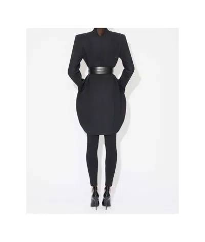 Alaïa Tailored Coat Clothing In Blue