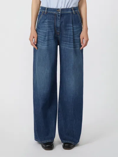 Weekend Max Mara Comfortable Denim Jeans In Blue