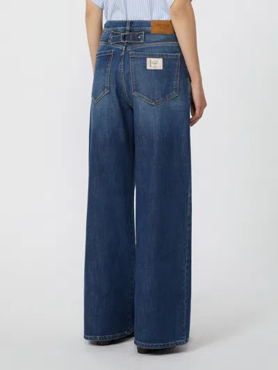 Weekend Max Mara Comfortable Denim Jeans In Blue