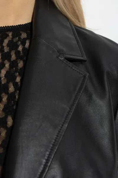 Paul Smith Long Sleeve Leather Blazer
